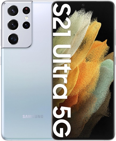 Samsung Galaxy S21 Ultra 5G Dual Sim 256GB Phantom Silver, VoLTE C